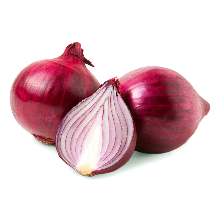 Ognons rouges: 1ère qualité / Kg